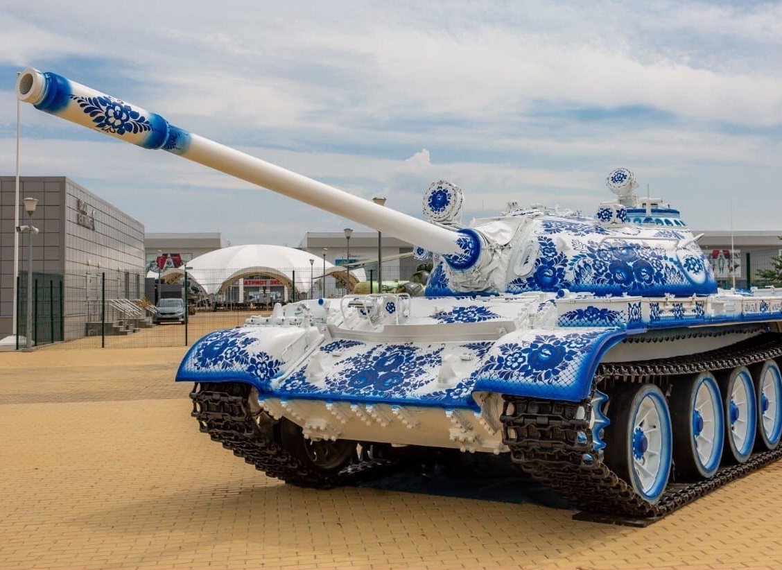 Т55 танк Гжель