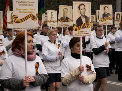 Бессмертный полк в серебряных прудах