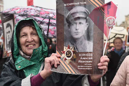 Бессмертный полк в серебряных прудах