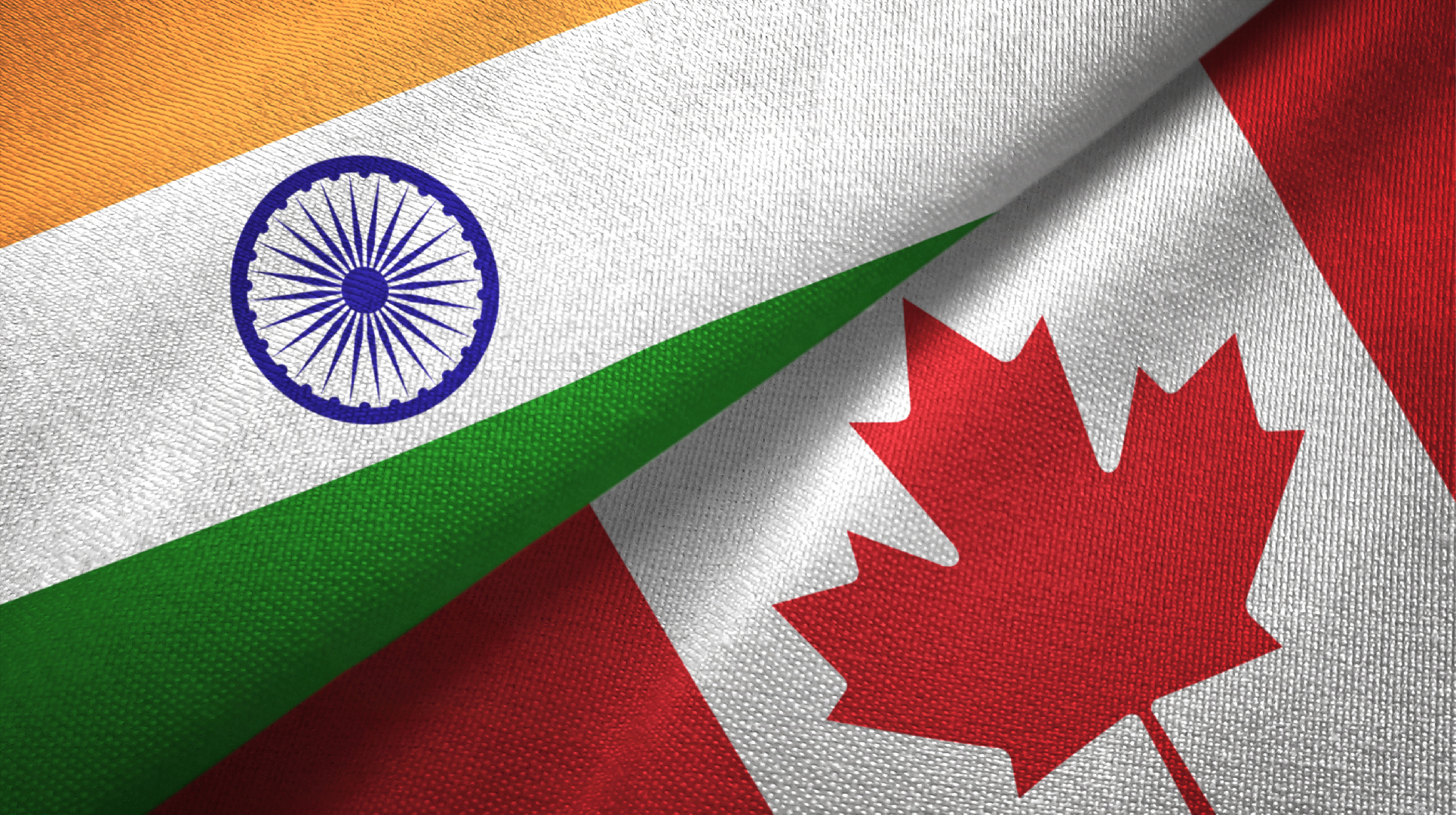 Канада индия. India and Canada Flags. Ткань ткани флаг Сингапур и России 2 текстура ткани. Производство Индии или Канады.