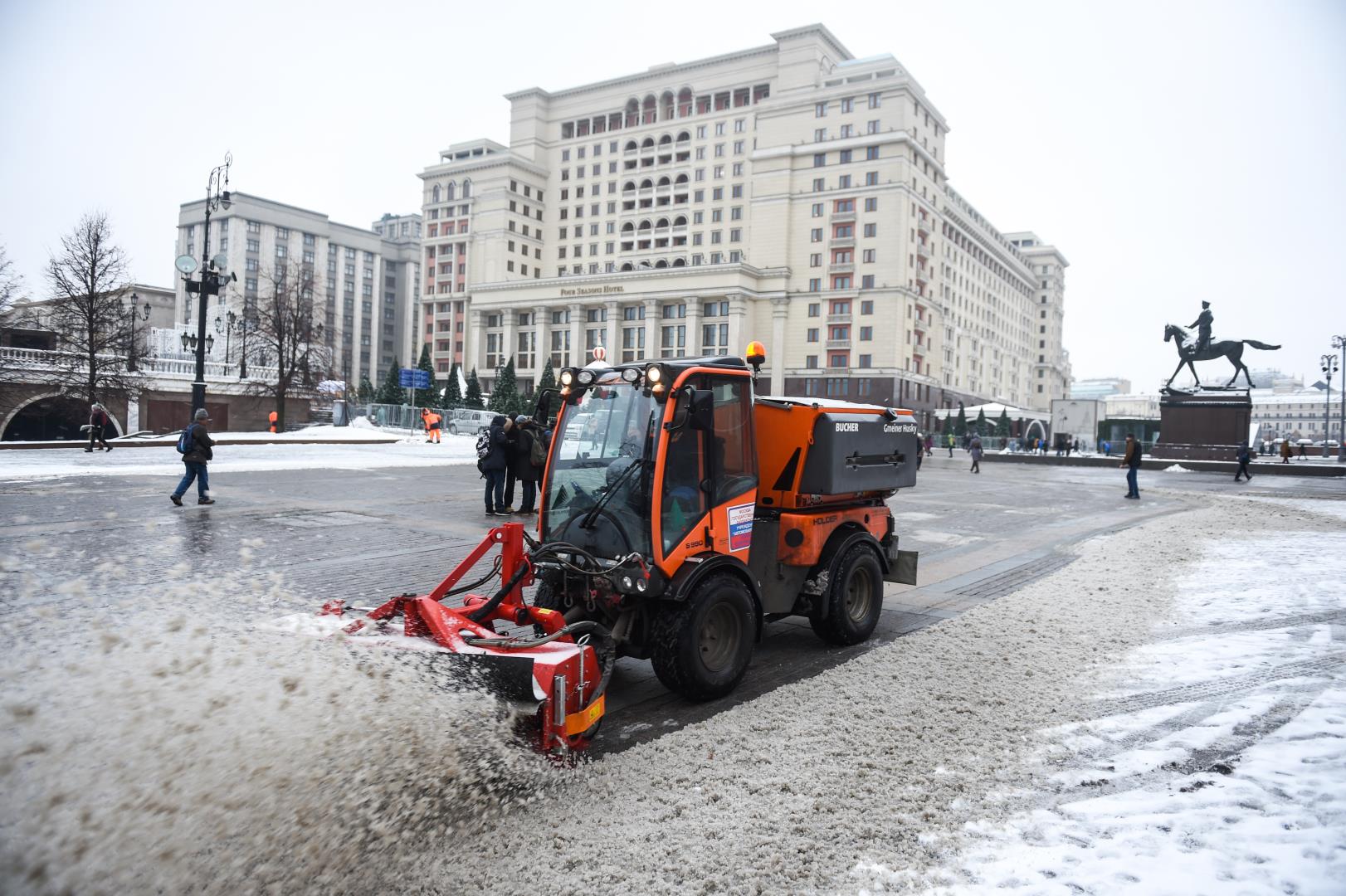 уборка москвы