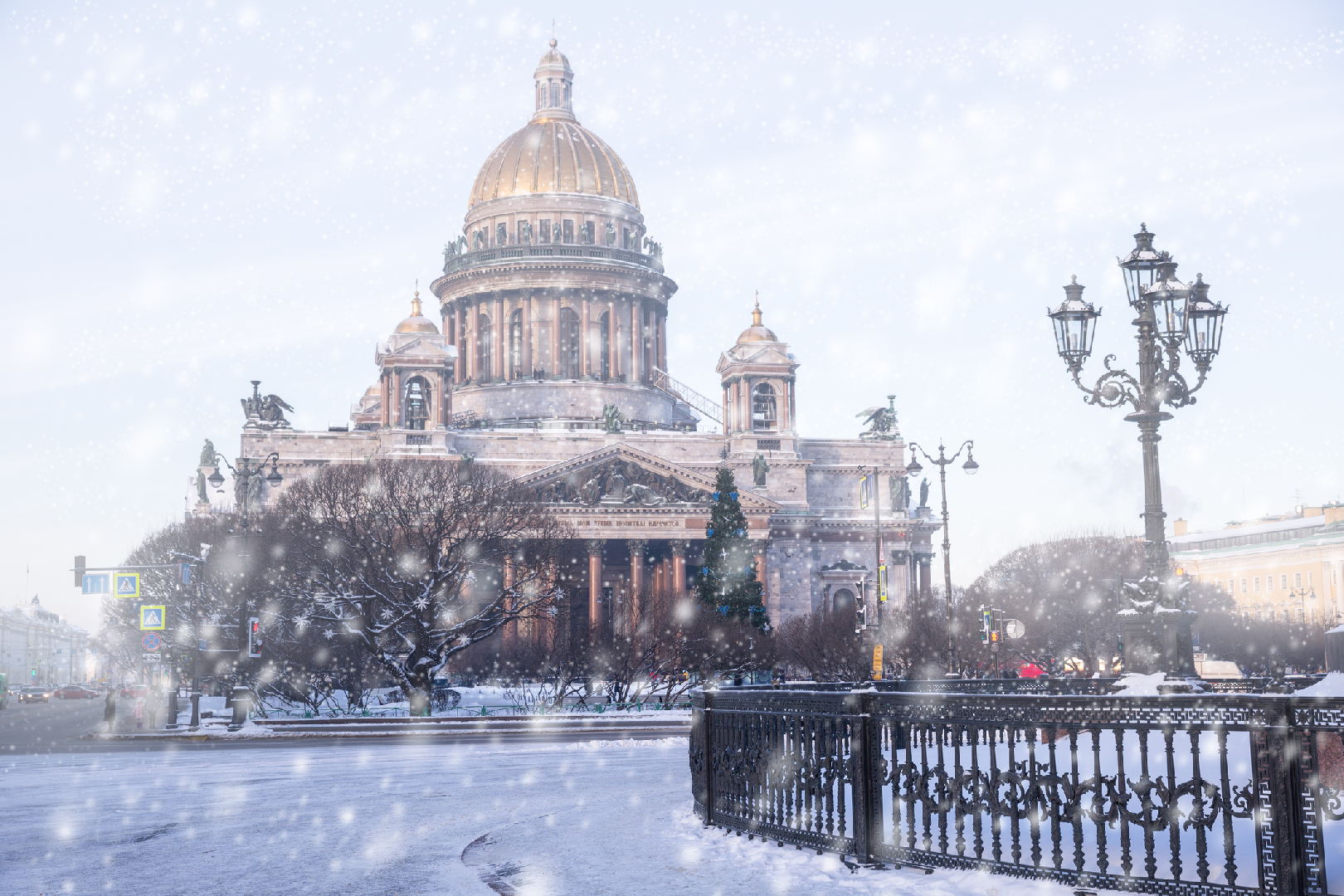 В конце апреля Санкт-Петербург накрыл снегопад | Радио 1