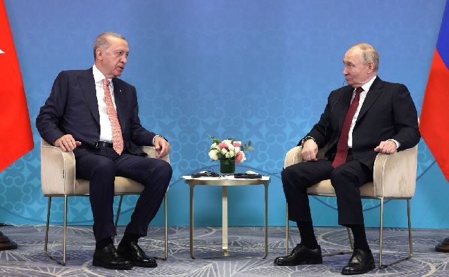 Реджеп Тайип Эрдоган и Владимир Путин (Фото: www.kremlin.ru)