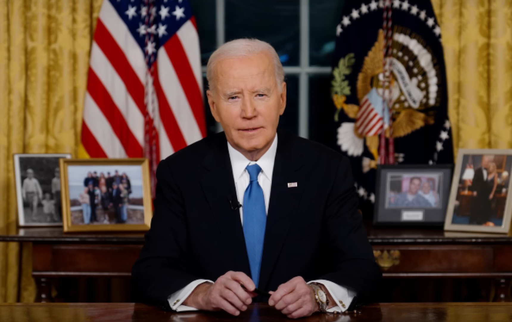 Джо Байден (Фото: кадр из трансляции Youtube-канала The Biden White House)
