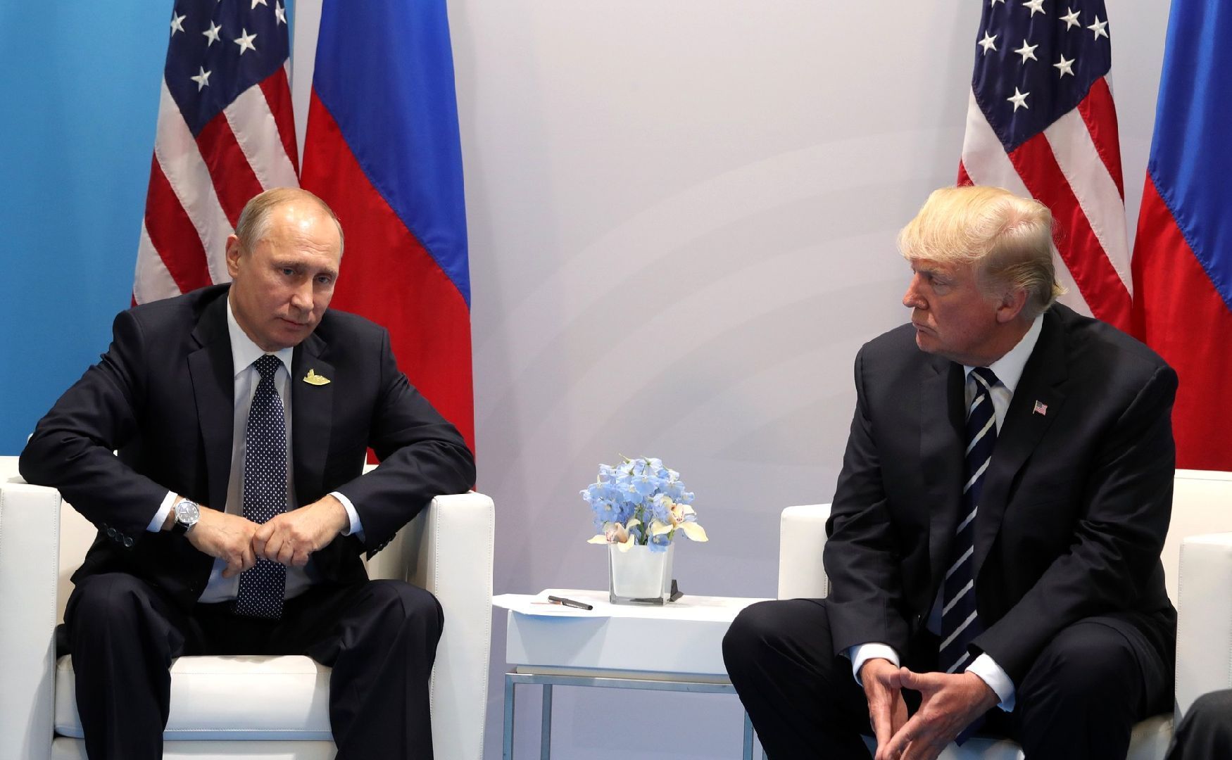 Владимир Путин и Дональд Трамп (Фото: www.kremlin.ru)
