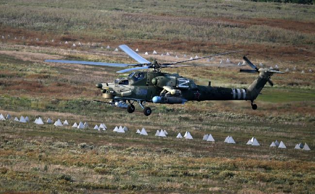 Вертолёт Ми-28 (фото: РИА Новости / Евгений Биятов)