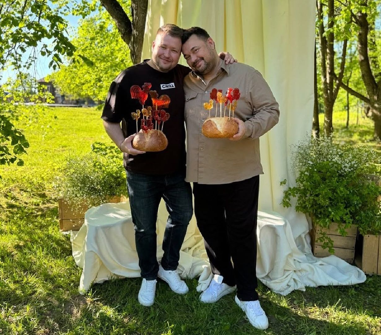 Михаил и Сергей Жуковы (фото: Instagram* @zhukovm)
