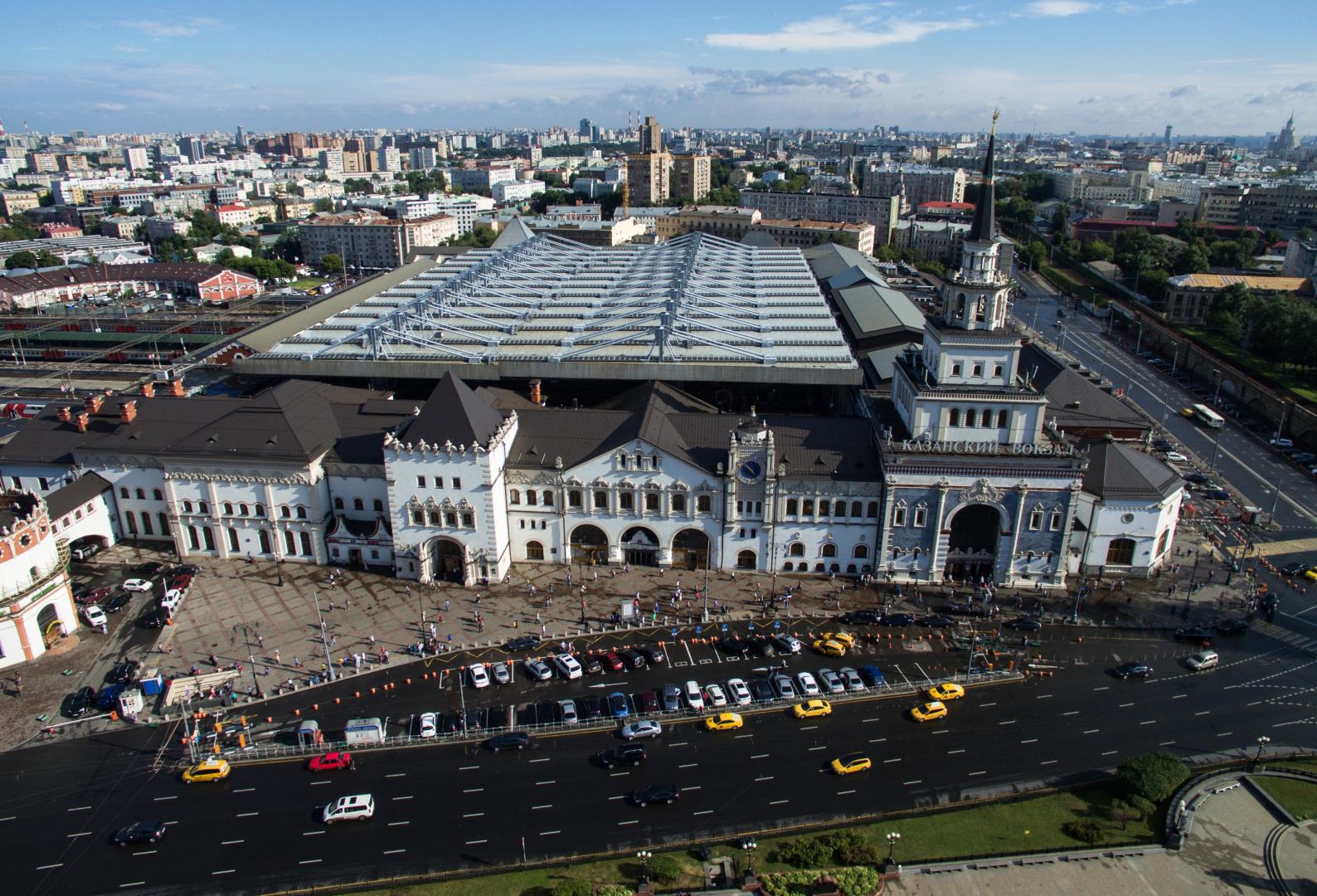 казанский вокзал внутри
