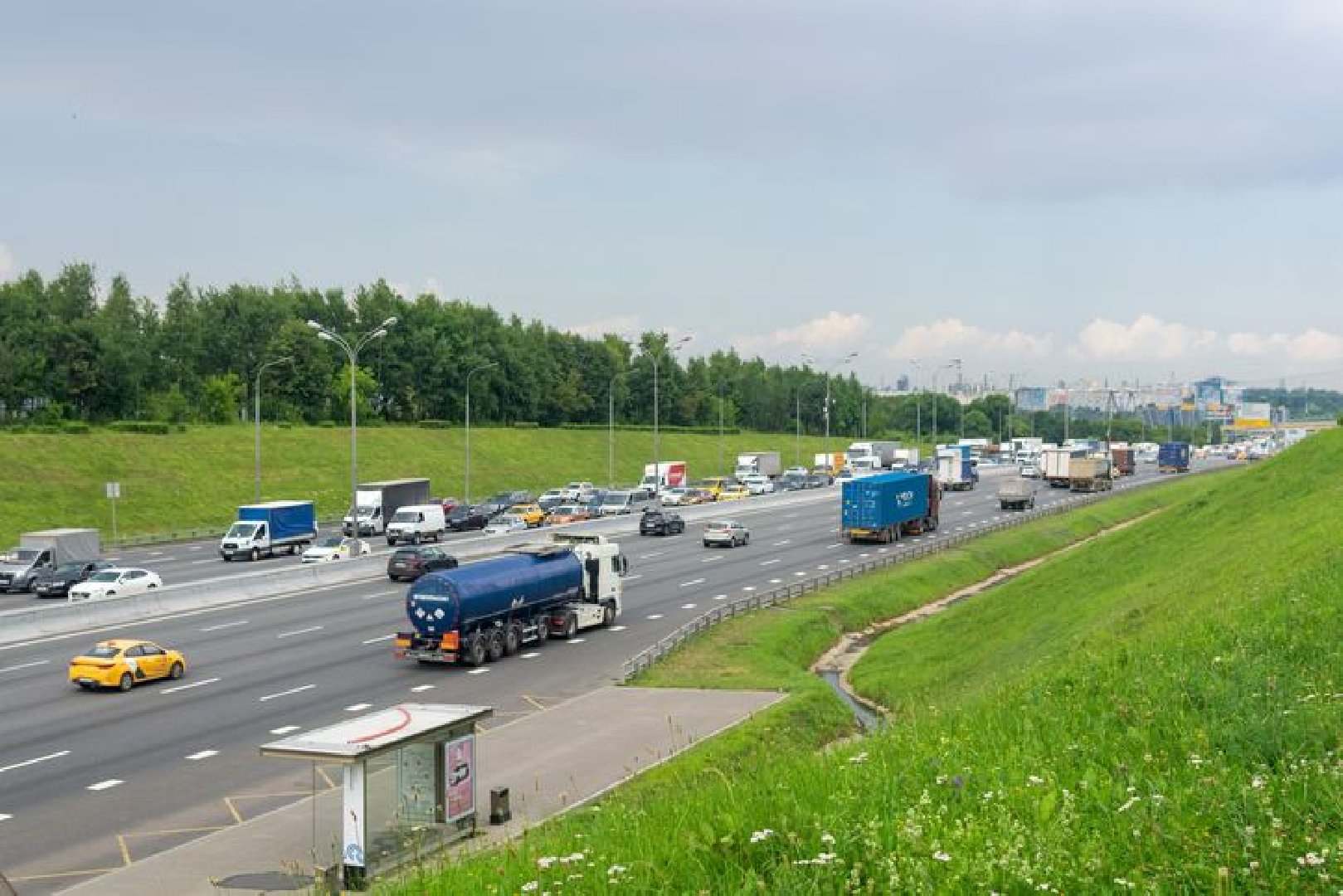 Движение на 31-м километре МКАД полностью восстановлено