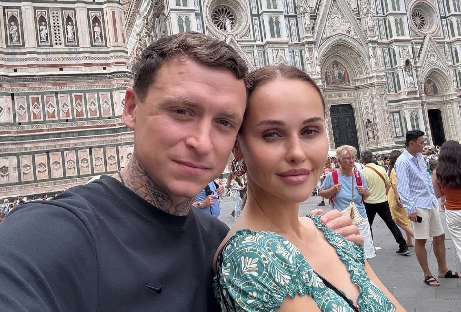 Павел Мамаев и Надежда Санько крестили младшего сына