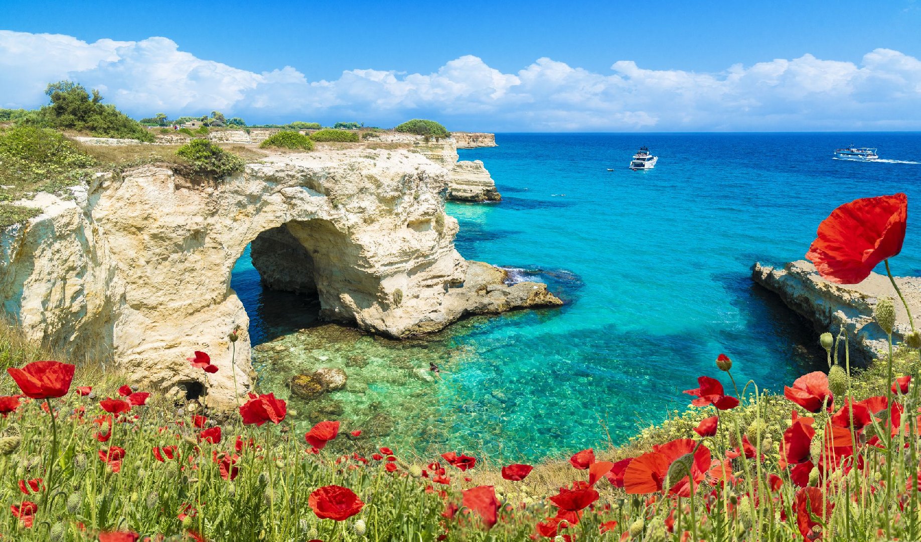 В Италии мощный ветер разрушил Арку влюбленных перед Днем святого Валентина