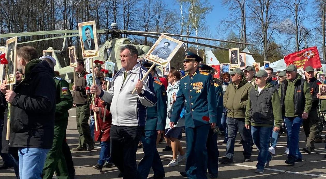 Бессмертный полк в серебряных прудах