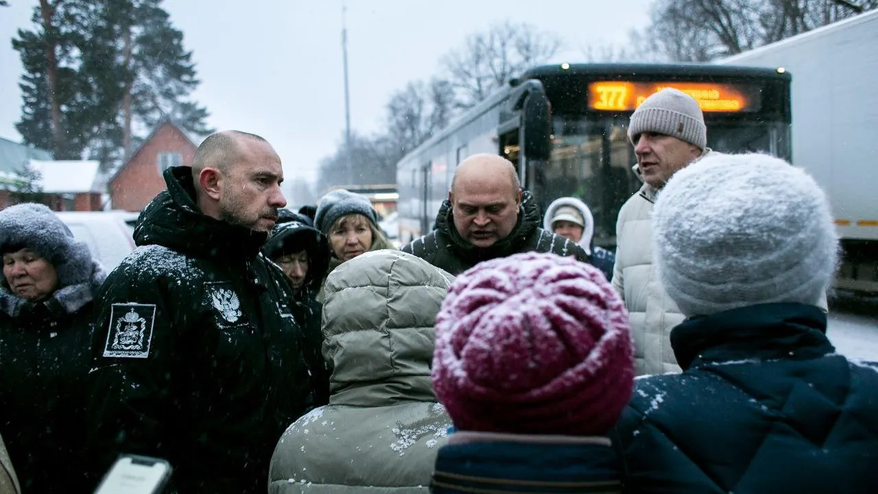 Глава Солнечногорска проверил работу общественного транспорта в поселке  Майдарово | Российские новости - 360tv News