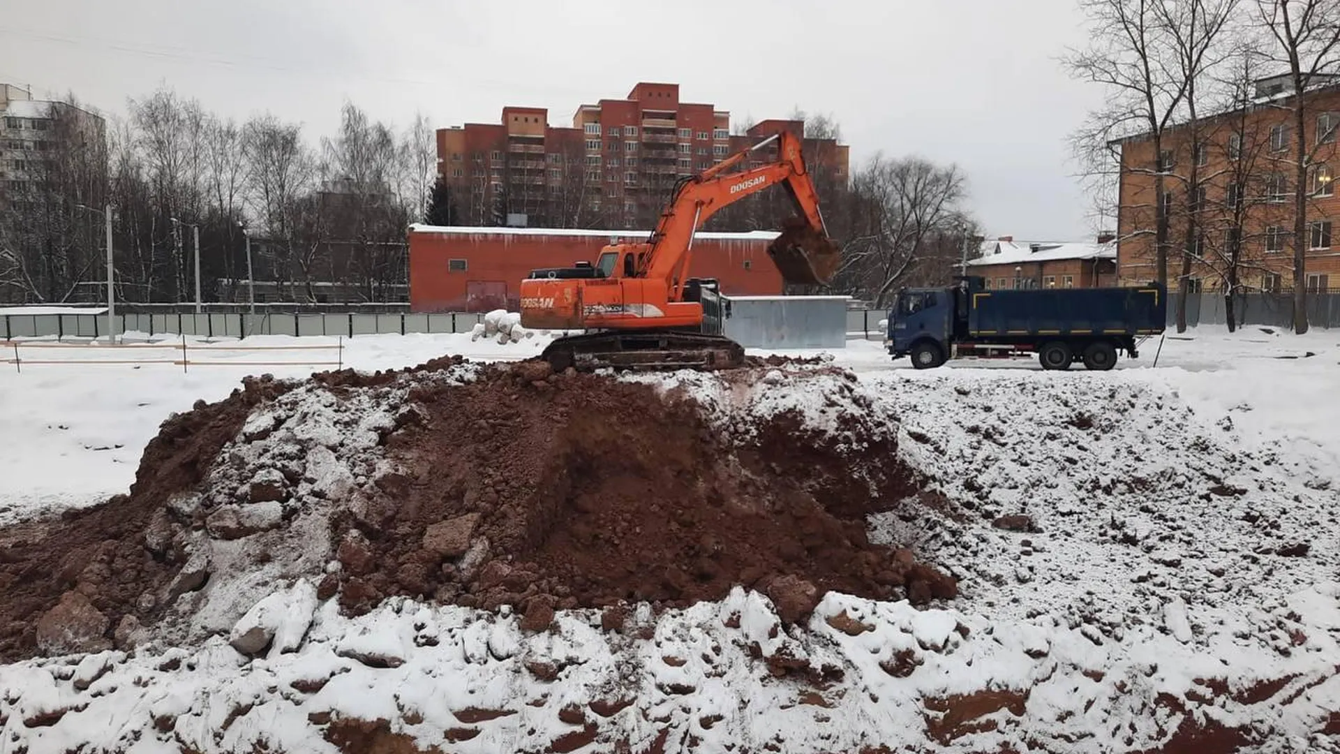 Строительство детской поликлиники на улице Мира началось в Чехове |  Российские новости - 360tv News