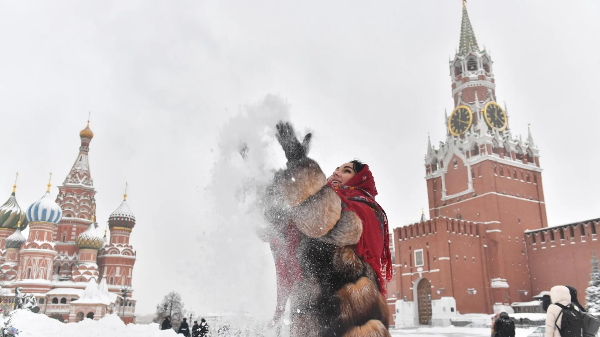 «Запал иссяк». Циклон «Ольга» принесет умеренный снег в Москву