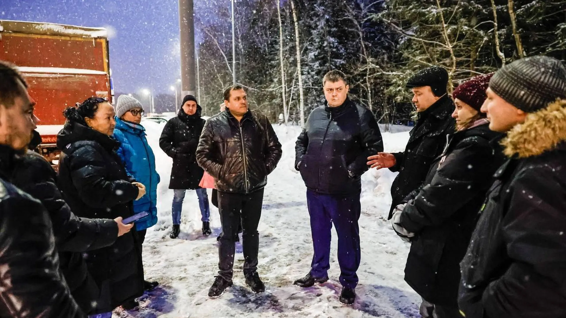 Администрация Мытищ взяла под контроль вопрос вывоза снега с улиц городского округа