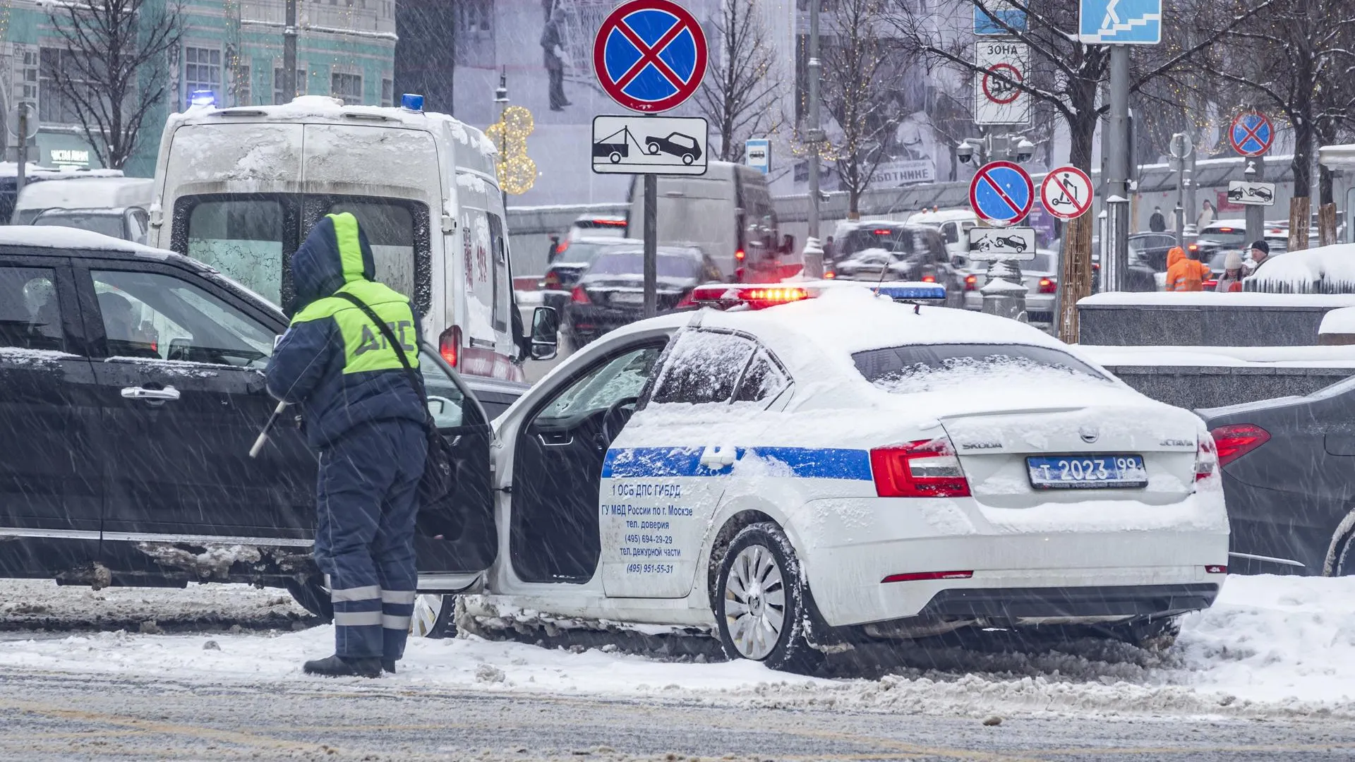 Более сотни ДТП зафиксировали в Москве на прошлой неделе | Российские  новости - 360tv News