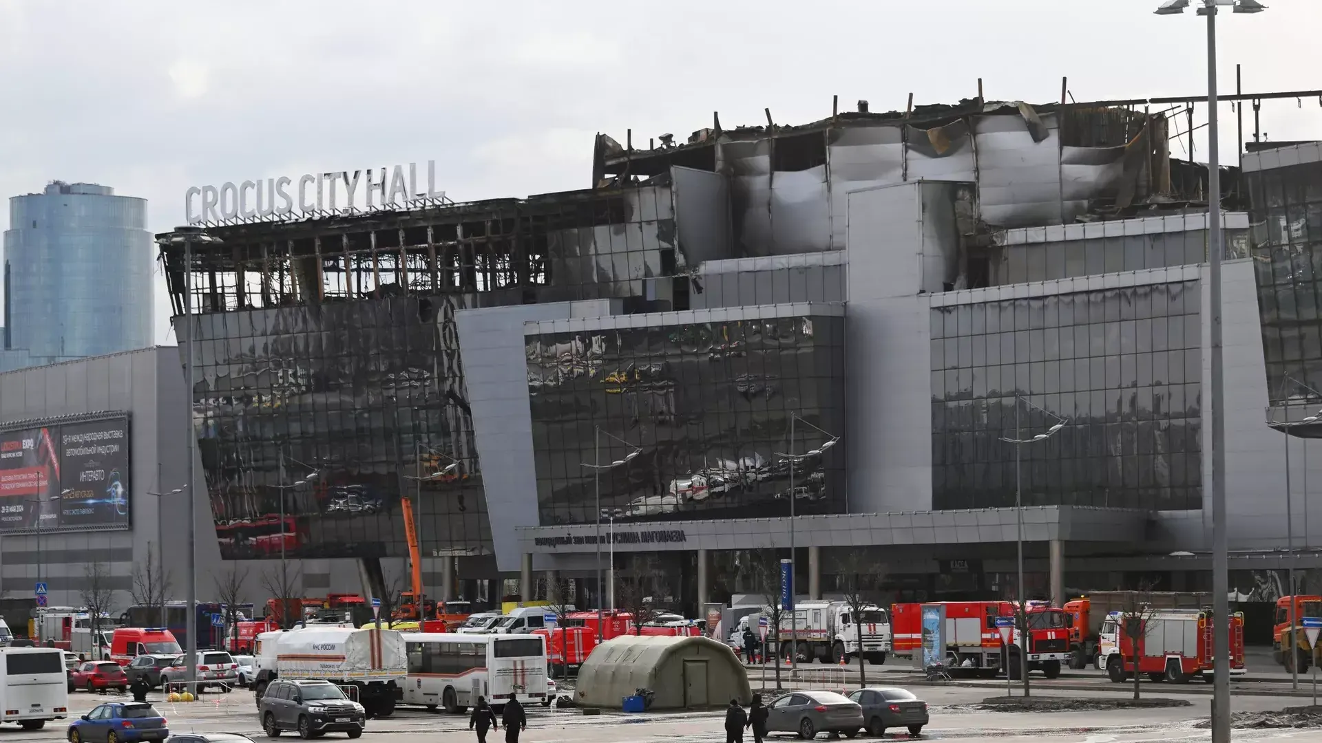 Сотрудники МЧС завершили аварийно-спасательные работы в Crocus City Hall |  Российские новости - 360tv News