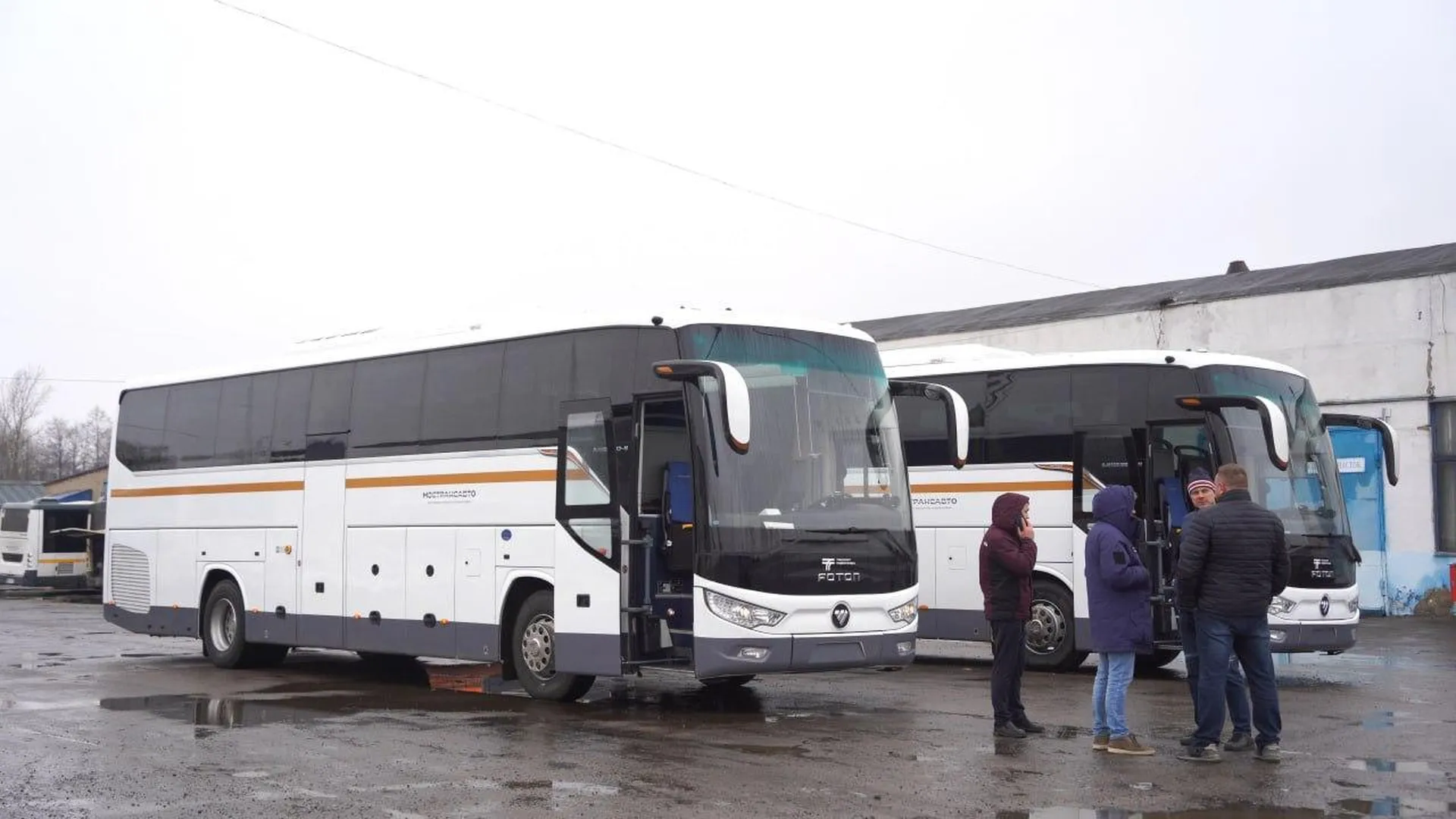 Шатурская производственная база получила 2 новых автобуса | Российские  новости - 360tv News