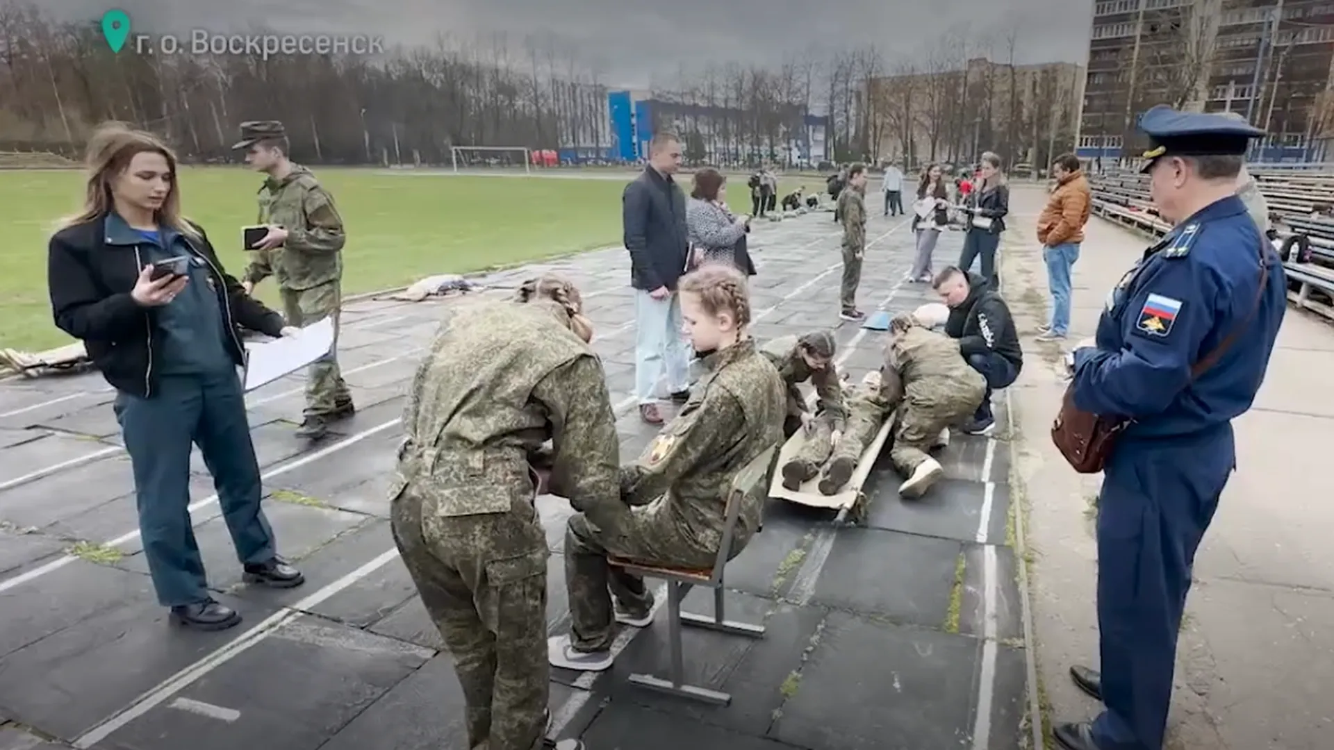 Более 20 команд выступили на военно-спортивной игре в Воскресенске |  Российские новости - 360tv News