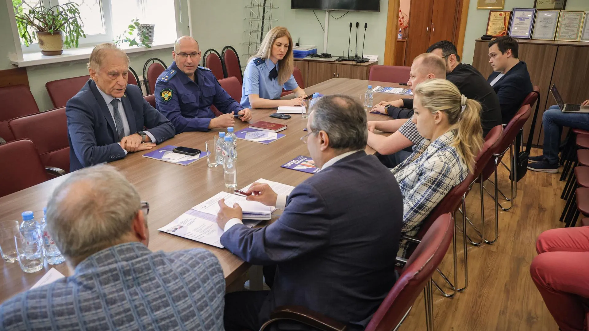 Прокурор Балашихи Никита Брыкин провел встречу с предпринимателями округа