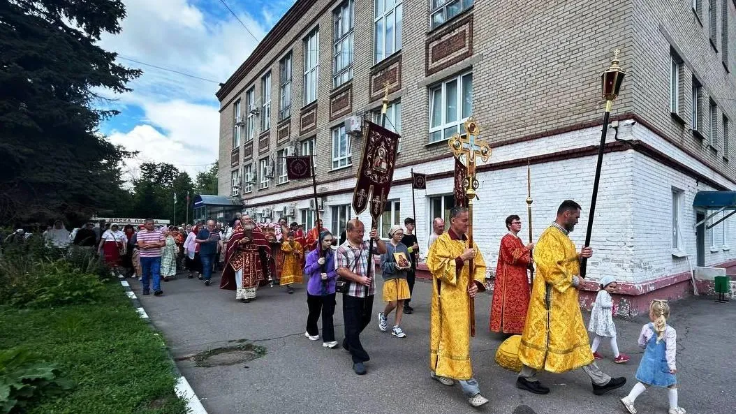 Крестный ход ко Дню святого целителя Пантелеимона провели в Мытищах